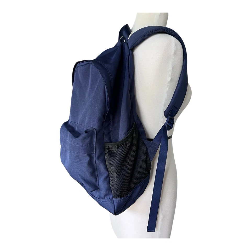 Mochila Campus Victoria's Secret ROSA Azul Marino Con Logo REVISAR FOTOS Foto 2 de 4