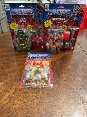 Masters of the Universe Leech Snout Spout Stratos Lot of 3