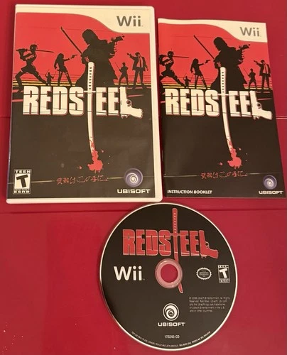 Red Steel (Nintendo Wii, 2006) w/ Manual