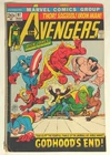 Avengers #97 1972 Vintage Marvel Comic Captain Marvel Iron Man Captain America