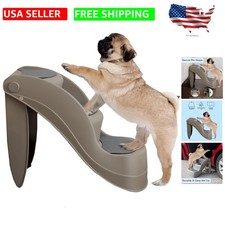 Durable 3-Step Pet Stairs with Safety Locking Pins - Ideal for Small Dogs  Cats