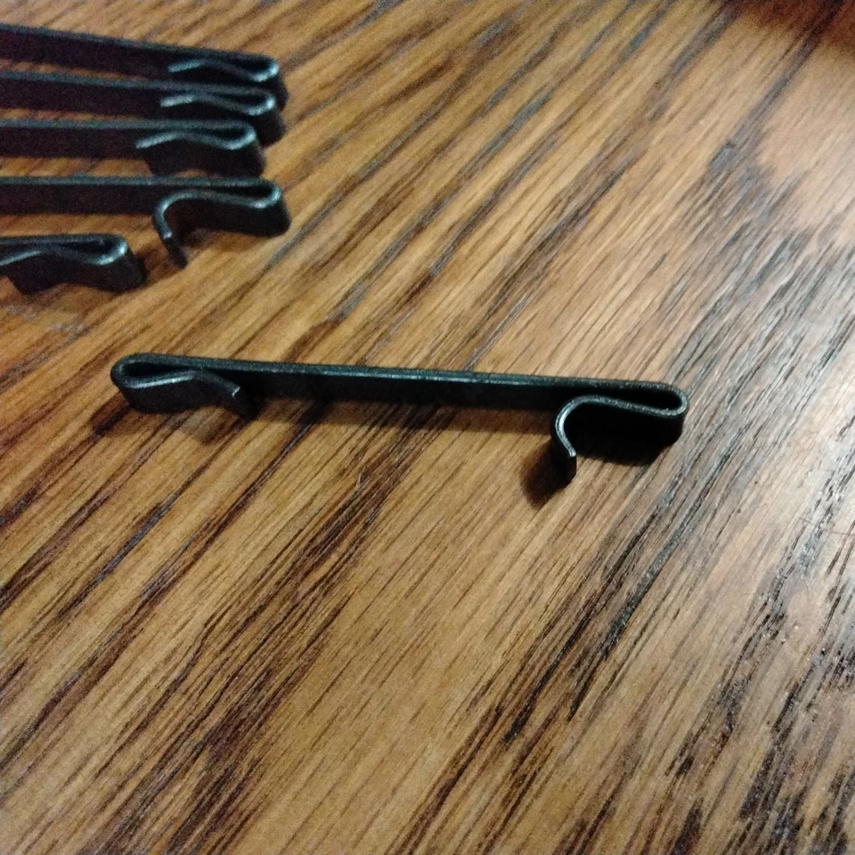 12 PRIMEROS 2"" DOBLE BUCLE ESTILO NAPA, MAC, PROTO CAJA DE HERRAMIENTAS CAJÓN DESLIZAMIENTO RESORTE CLIPS Foto 2 de 4