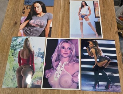 5 photos_ Ariana Grande, Britney Art Music Photo, Amia & 2 others Hot Pics 4 x 6