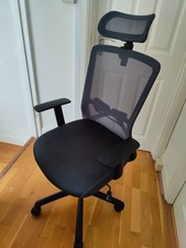 Ergonomic Mesh Office Chair Headrest Lumbar Support Adjustable Desk Chair