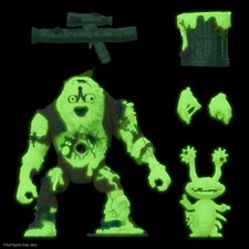 TMNT Super 7 Ultimates GITD Muckman Joe Eyeball Teenage Mutant Ninja Turtles