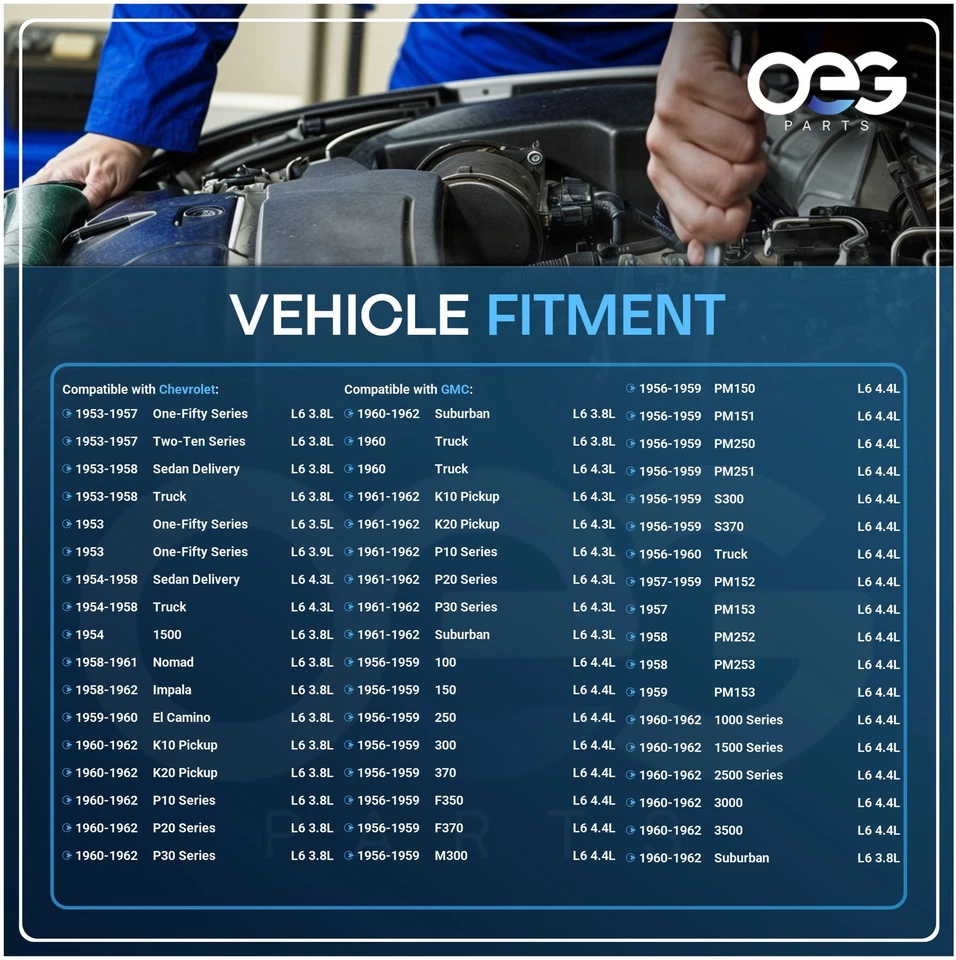 New Distributor For Chevy GMC 235 261 Inline 6 1953-1962 Replaces Delco - Image 4 of 4