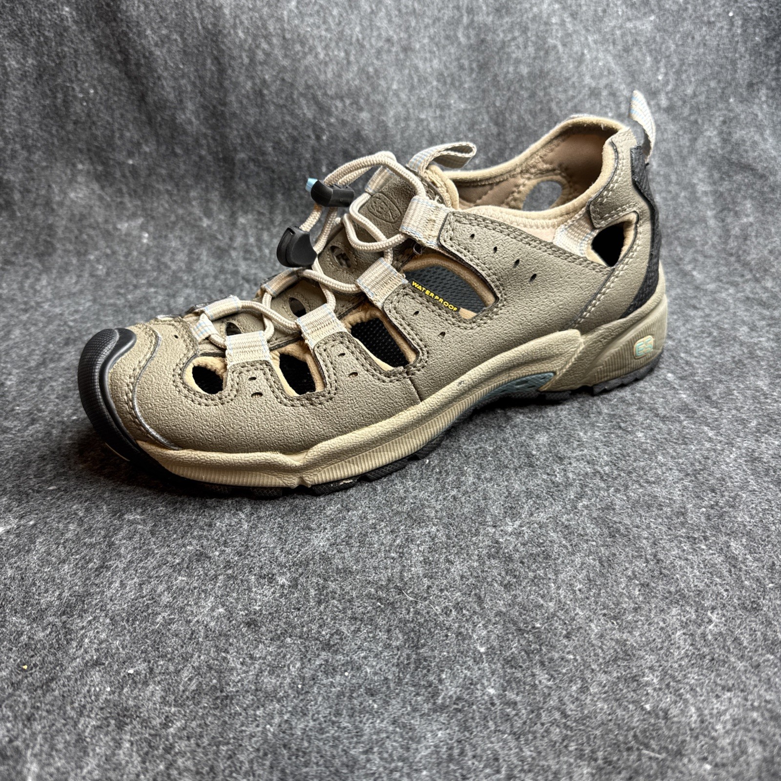 Scarpe da donna Keen Butte Brindle Air blu impermeabili marrone marrone marrone 5237 BRAB taglia 8 5