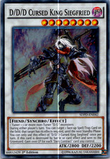 Cursed King Siegfried SDPD-EN042 Super Rare 1st Edition D/D/D