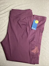 Huk Reel On Legging Women's Leggings, Blackberry, Extra Large