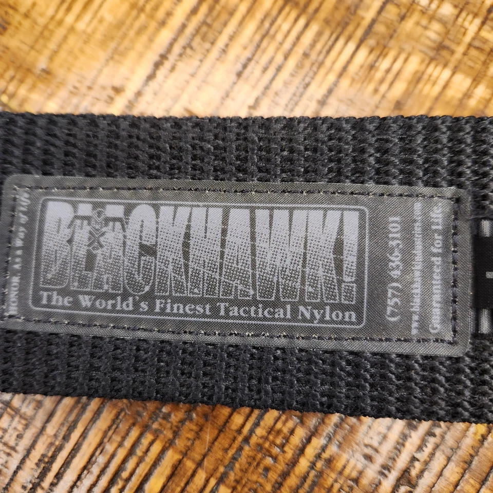 Cinturón Blackhawk 44B10LGBK 2,25" Web Duty - Negro (Grande) Foto 4 de 4