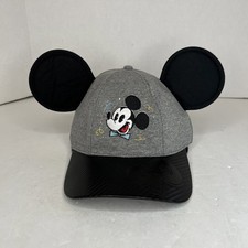 Disney Parks Mickey Mouse Snapback Hat Mouse Ears 2019 Authentic