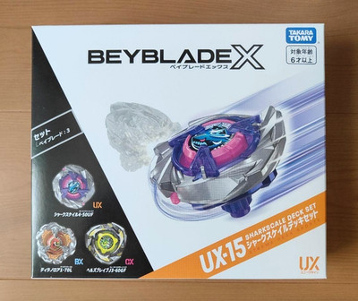 BEYBLADE X UX-15 Shark Scale Deck Set TAKARA TOMY | eBay