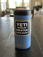 Yeti Rambler - 12oz Slim -  Pacific Blue - Discontinued