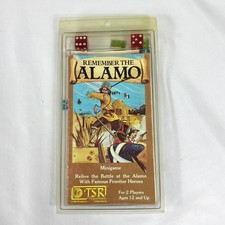 Remember the Alamo 1989 TSR Mini Game VG+ As Is
