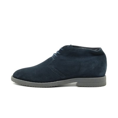 Geox Herren U8433MB Stiefeletten Blau Wildleder Knöchelhoch Desert Boots EU 42