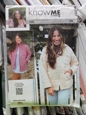 Misses Jacket w/Optional Hood 14-22 Plus Know Me by Mimi G Sewing Pattern ME2057