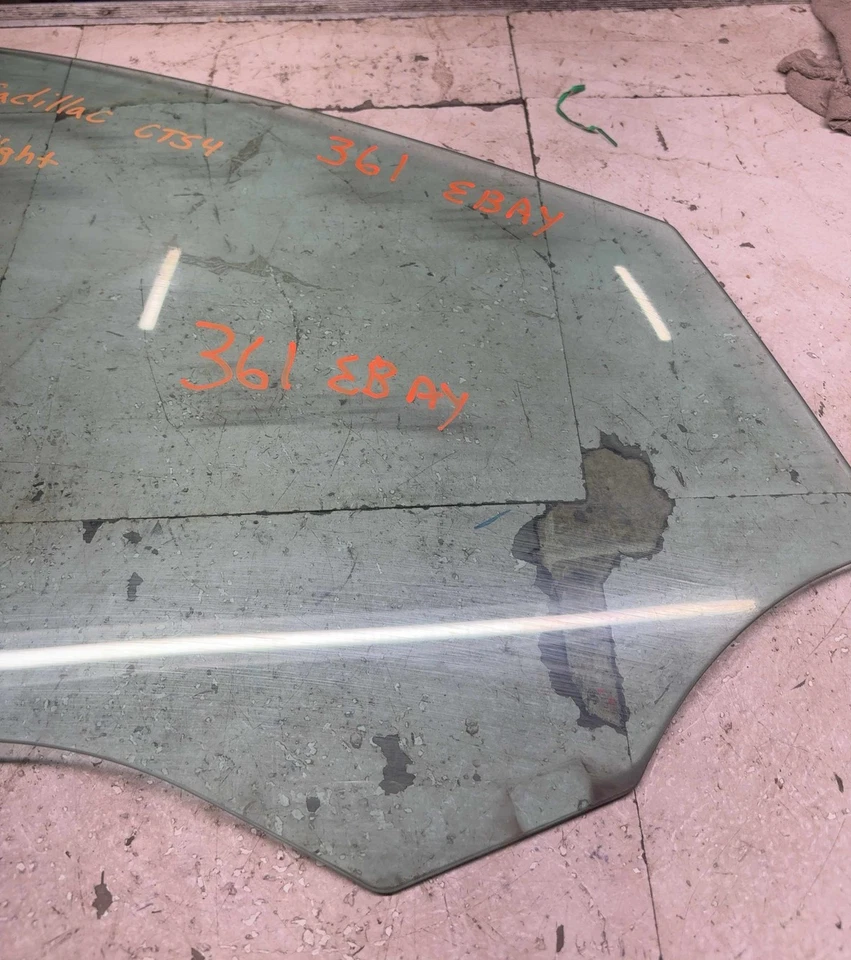 Оригинальное стекло для правой передней двери со стороны пассажира CADILLAC CTS 2008-2014 годов выпуска - Изображение 3 из 4