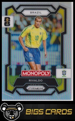 2026 Panini Prizm Monopoly FIFA World Cup - Rivaldo Silver Prizm - Brazil