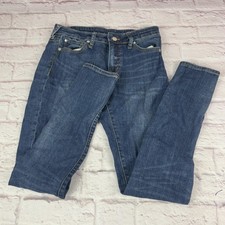 Lauren Ralph Lauren Denim  Supply Jeans Womens 29 Blue Skinny Stretch Low Rise