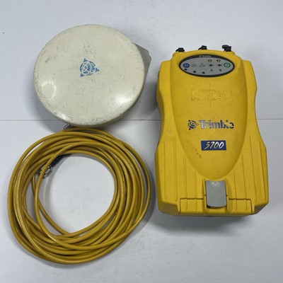 Trimble 5700 40406-31 GPS Receiver w/ Zephyr GPS Antenna Cable Surveying