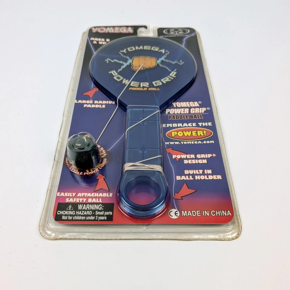 Nuevo Yomega Power Grip Paddle Ball Raro YoYo Maker 2001 Trucos Foto 2 de 4