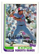 1982 Topps - #354 Robert Ramos