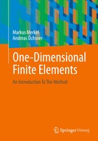 One-Dimensional Finite Elements | An Introduction To The Method | Merkel (U. A.)