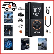 AstroAI L7 Tire Inflator Portable Air Compressor Cordless Mini Bike Pump Digital
