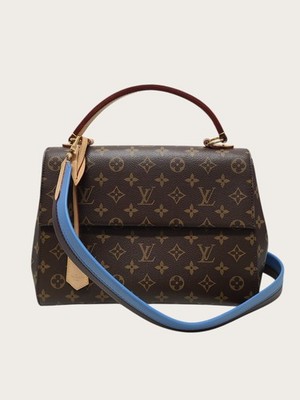 Louis Vuitton Schultertasche Monogram Canvas Glacier Blue Cluny MM 156692478