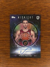 2025 Topps Midnight Oil Marks Tyrese Proctor MOR-TP Cavaliers RC Auto