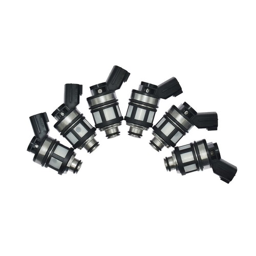 Nuevo inyector de combustible JS23-1 6 PIEZAS para Nissan Frontier 2001-2004 supercargador 3,3 L V6 - Imagen 2 de 6