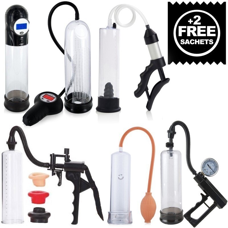 Penis Pump Enlarger Extender Vacuum Erection Impotence Aid eBay