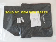 NISSAN VERSA 999E2-4Y000 Genuine Floor Mats Carpet Black OEM9 2012-2019
