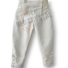 18th Century British Revolutionary War Colonial Off White Breaches