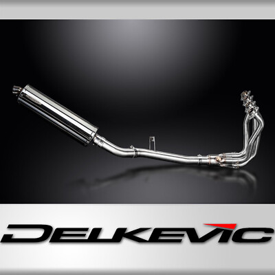 Kawasaki Z900 A2 DJF DJK 2018-2020 Auspuff 4-1 Schalldämpfer 450mm Oval Edelstahl