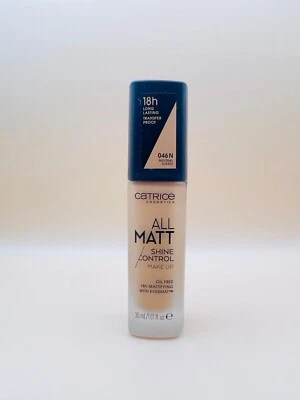 Catrice Cosmetics All Matt Shine Control Makeup 046N Neutral Toffee 30ml *NEU*