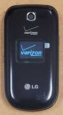 LG Revere 3 III VN170 - Black  Verizon  Cellular Flip Phone - Great Shape