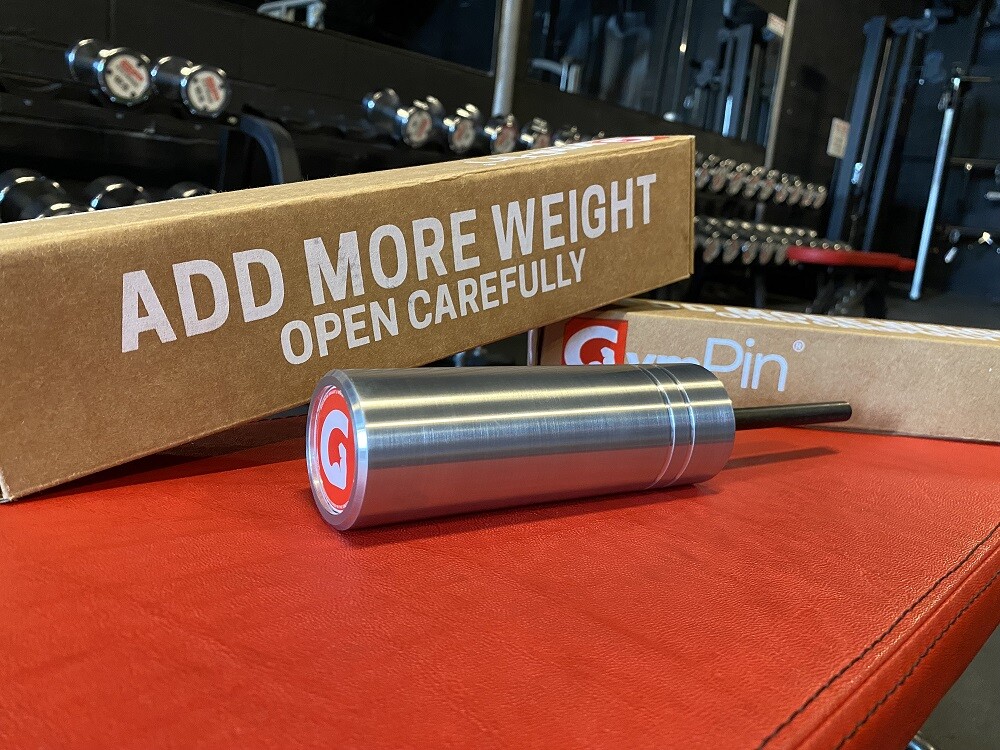 El pin de gimnasio original de 2" - pin extensor de pila de cables de 10 mm 2 pulgadas - entrenamiento con pesas