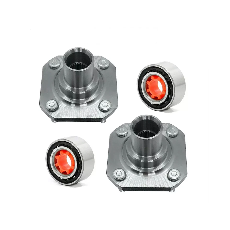 2 Set Front Wheel Hub and Bearing Assembly Fit For 1991-1999 Toyota Tercel Paseo Foto 2 de 3