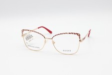 GUESS GU2716 068 Red / Gold 56-16-140 Eyeglass Frames Flex Hinges T46