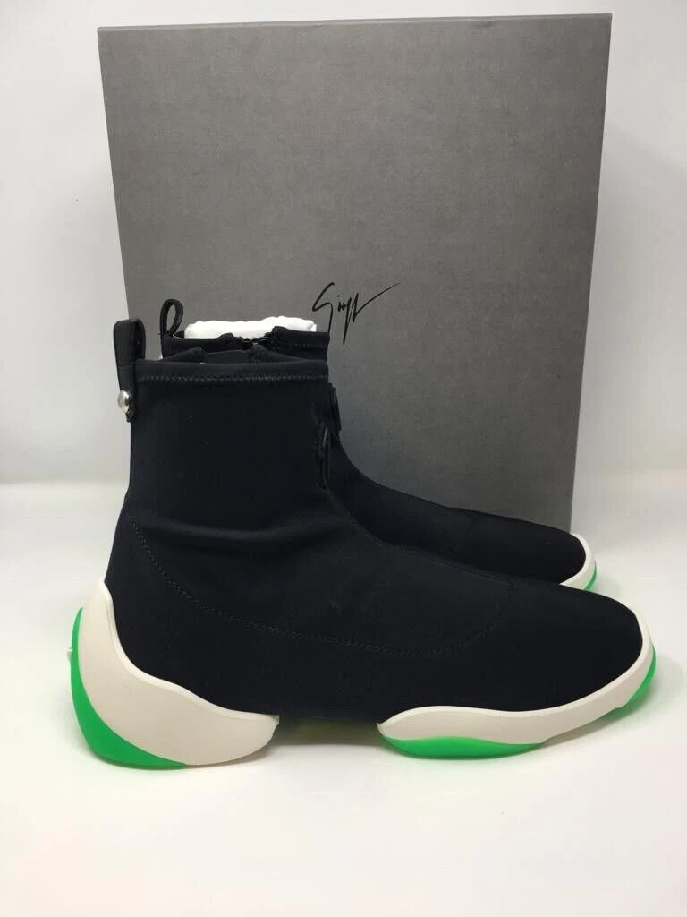 GIUSEPPE ZANOTTI Neoprene Light Jump High top Sneaker UK 11 EU