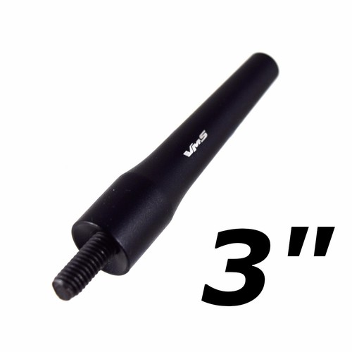 BLACK P STYLE STUBBY SHORT ANTENNA FITS GM GMC SIERRA 1500 2500 3500 GM