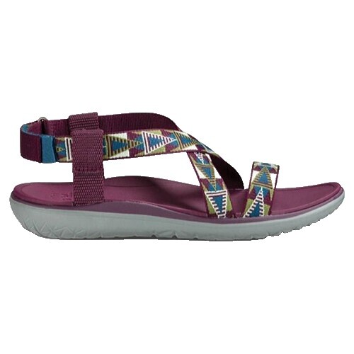 Teva 1091792 Terra Float Green Adjustable Sport Sandals Women's sz