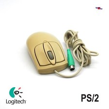Logitech M-S61 Mouse PS/2 Connections Port Retro Vintage Scroll PS2 PS-2 851393