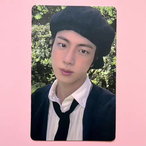Unofficial BTS Jin The Astronaut solo album photocard. Bangtan ARMY Seokjin WWH