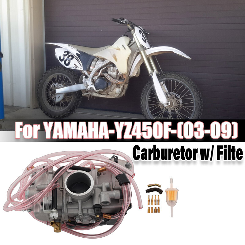 Carburetor w/ Filter Carb For 2003-05 2006 2007 2008-2009 Yamaha YZ 450 F YZ450F