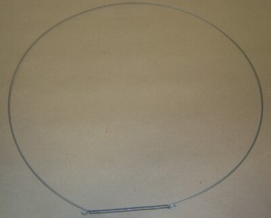 Waschmaschine Bauknecht ECO 9.0 Di Manschette Türdichtungs Spannring am Bottich