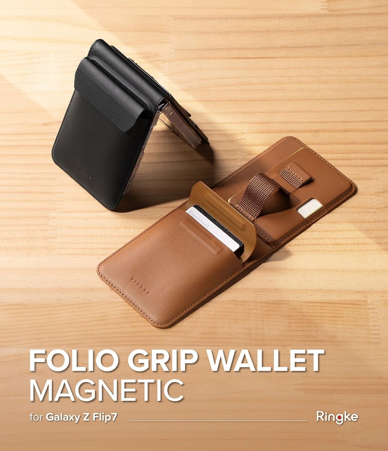 Folio Grip Wallet Magnetic
