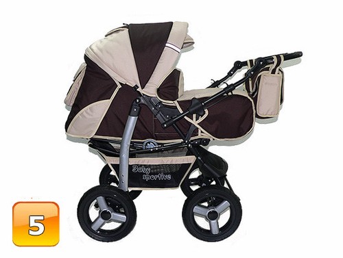 trio carrozzina combi