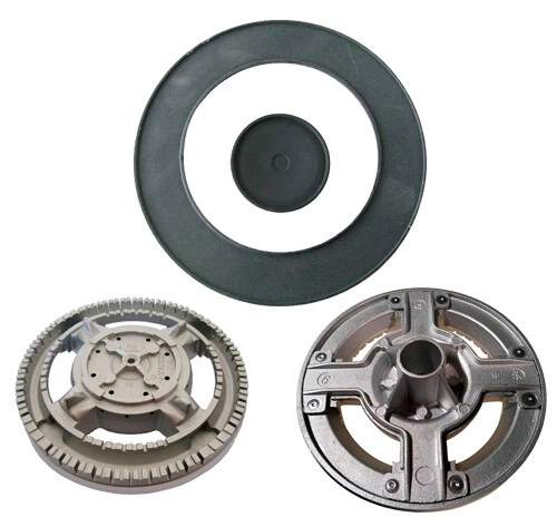 Calotta Bruciatore Wok Tripla Corona 128mm M4 Per Piani Cottura Gas | Ricambio Compatibile Bosch, Siemens, Neff, Foster (00498977)